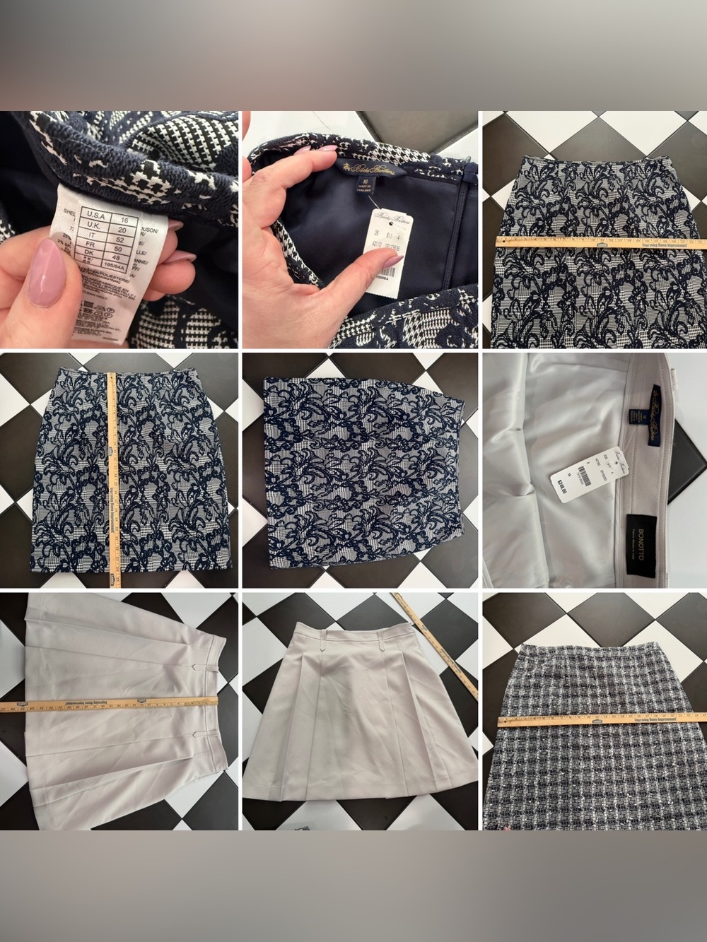 X6 Brooks Brothers NWT Skirts - various styles spring workwear - Picture 3 of 16